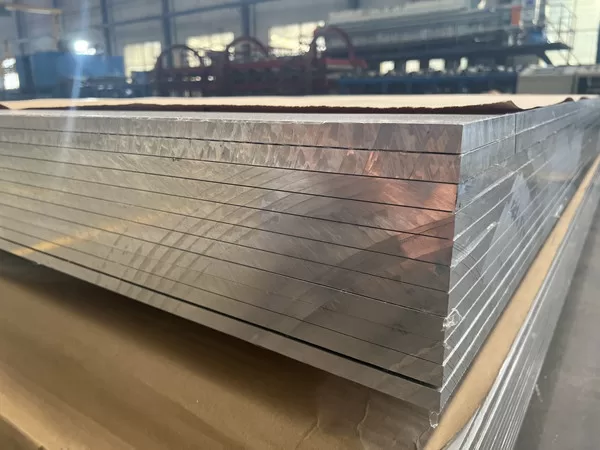 placa de aluminio