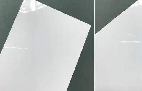 Lámina de aluminio de sublimación brillante perlada tamaño A4