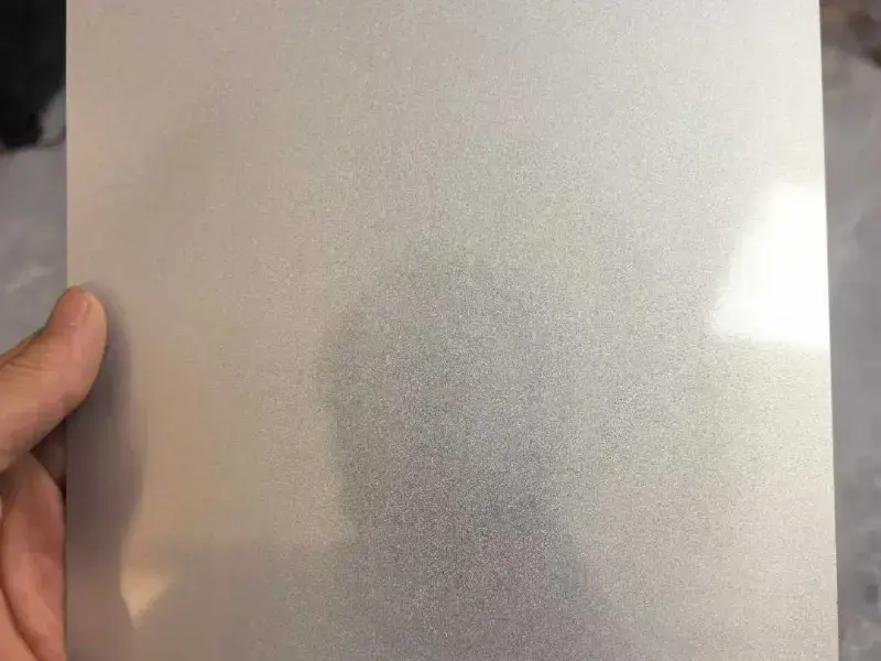 Lámina de aluminio A3 para sublimación con acabado mate