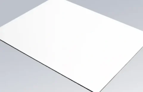 Lámina de Aluminio Blanca