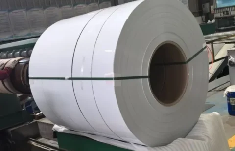 Bobina de aluminio blanco pintado para impresión UV