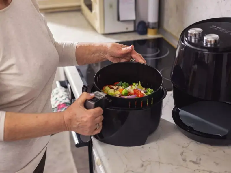 Cómo usar papel de aluminio en la freidora de aire