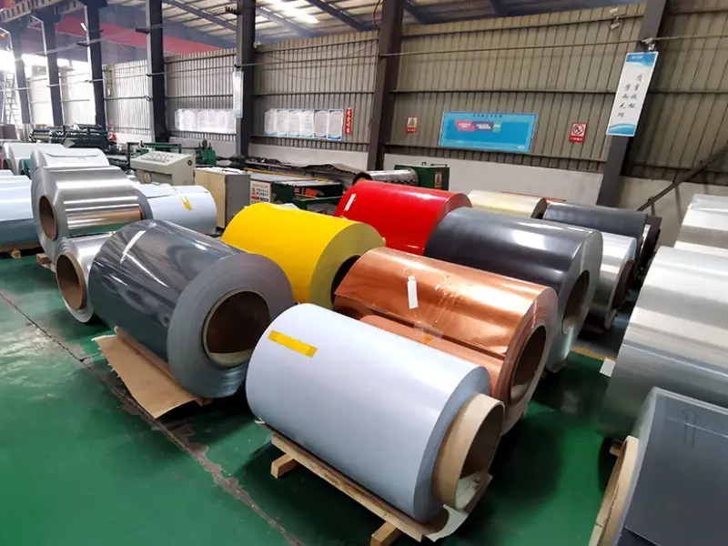 Bobina de Aluminio Pintado