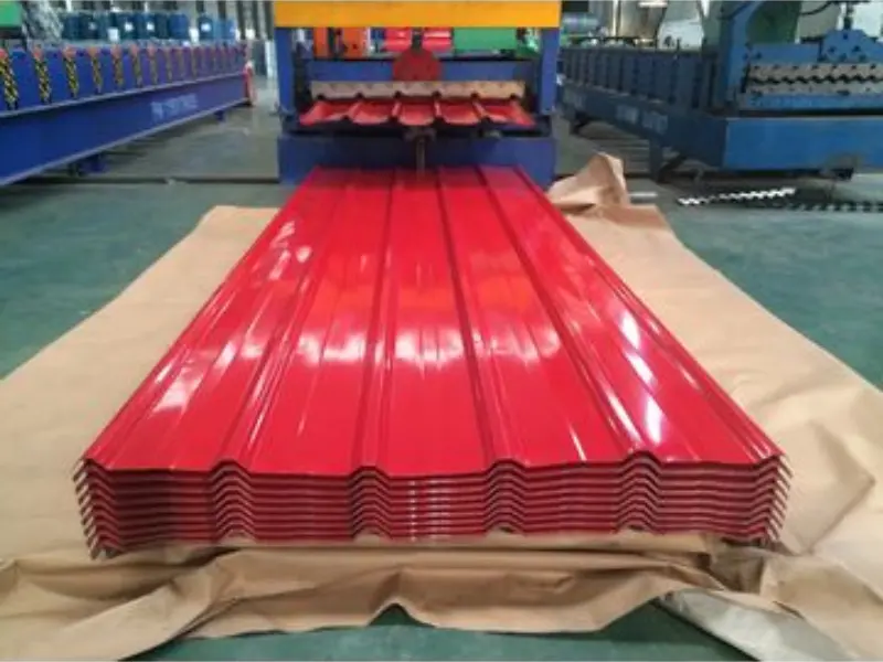 Láminas de aluminio para techos con superficie resistente a la corrosión