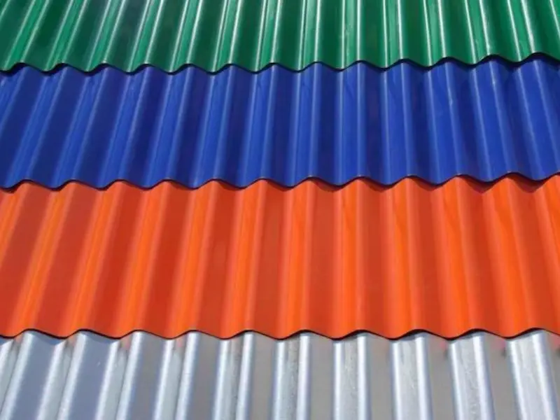 Láminas de aluminio para techos con superficie resistente a la corrosión