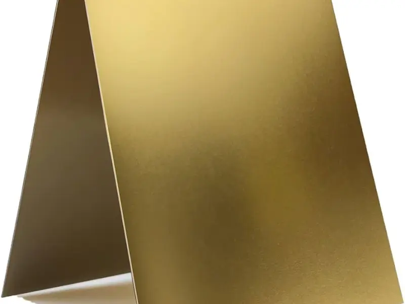 aluminio anodizado dorado