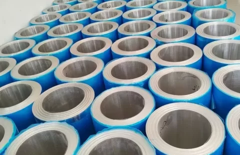 Revestimiento de aluminio para el aislamiento de tuberías