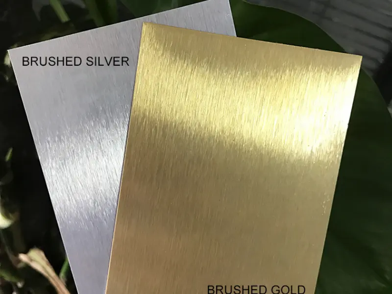 Aluminio de Sublimación Cepillado