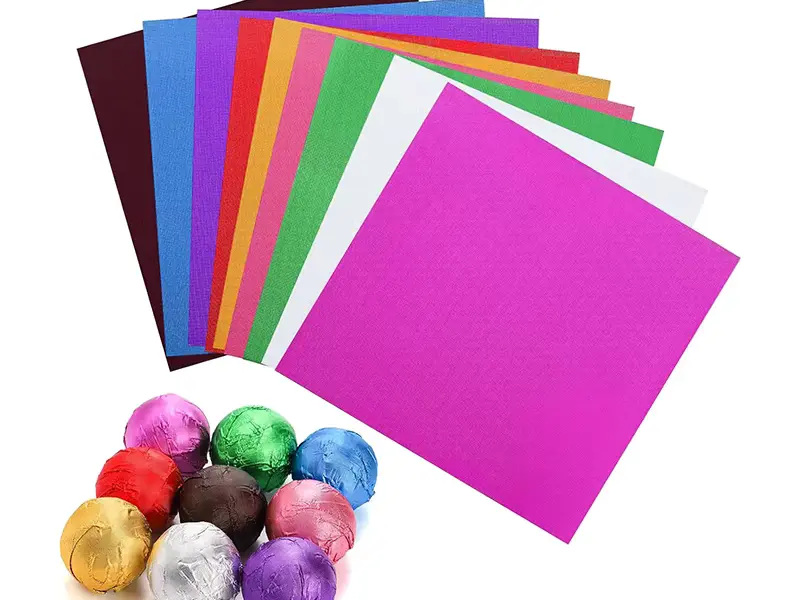 Colored Aluminum Foil for Cooking