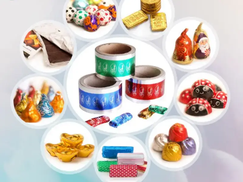 Colored Aluminum Foil for Cooking