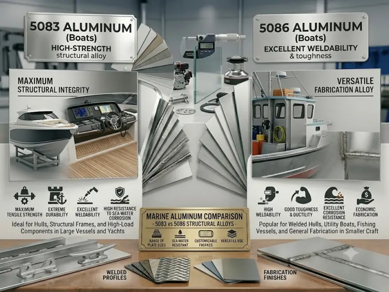 La mejor aleación de aluminio para la construcción de barcos