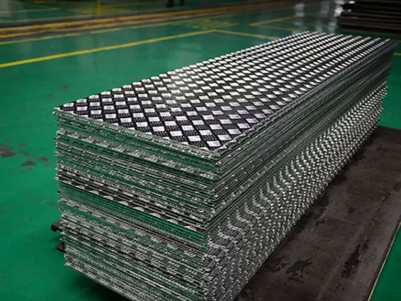 Placa de Aluminio Antideslizante