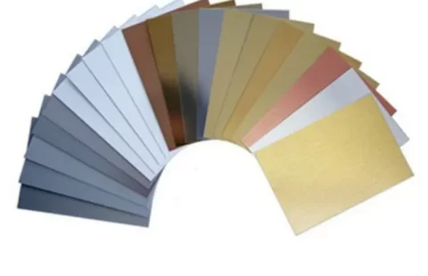 Aluminio Sublimado Recubierto