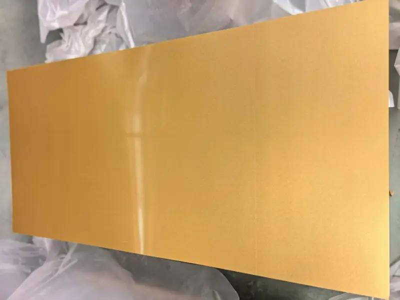 Aluminio Sublimado Recubierto