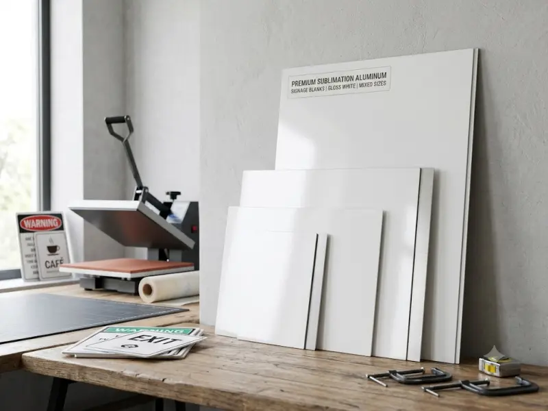 Espacios en Blanco de Aluminio para Sublimación en Señalización