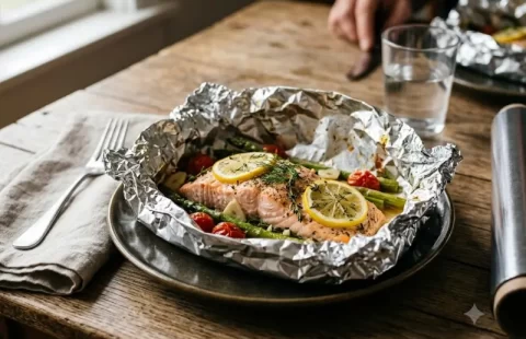 Cocinar con Papel de Aluminio