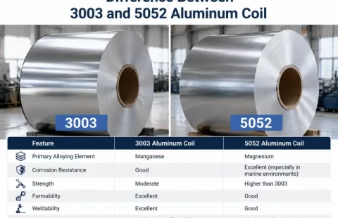 Diferencia Entre Bobina de Aluminio 3003 y 5052