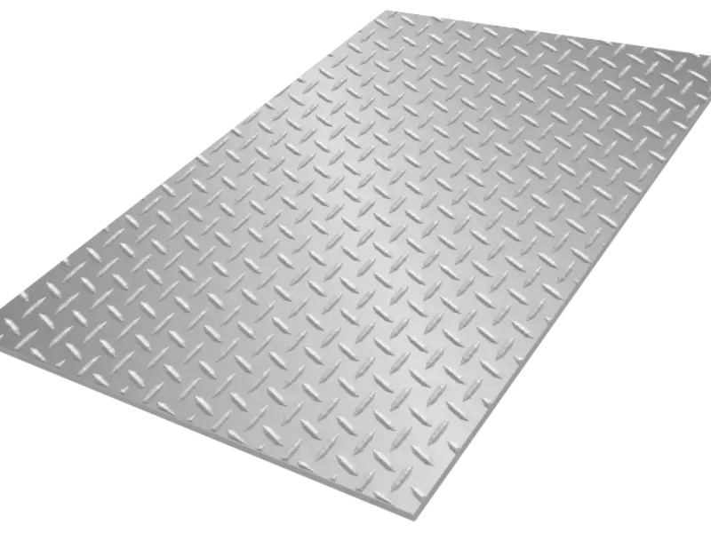 Lámina de Aluminio Diamantada