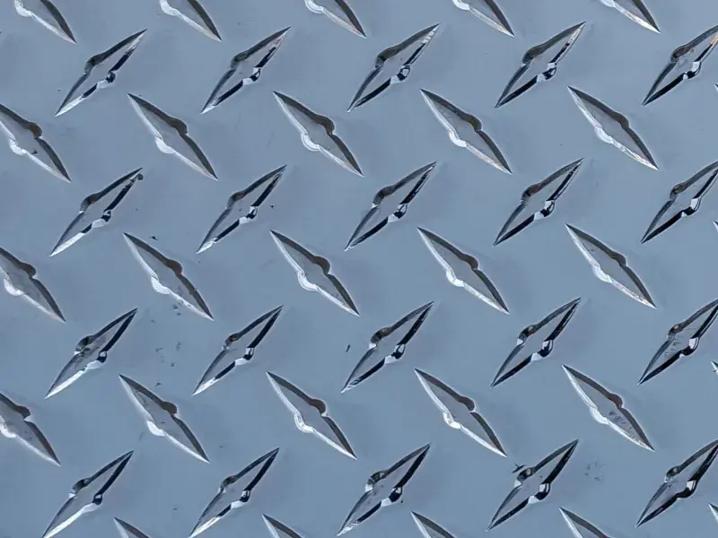 Lámina de Aluminio Diamantada