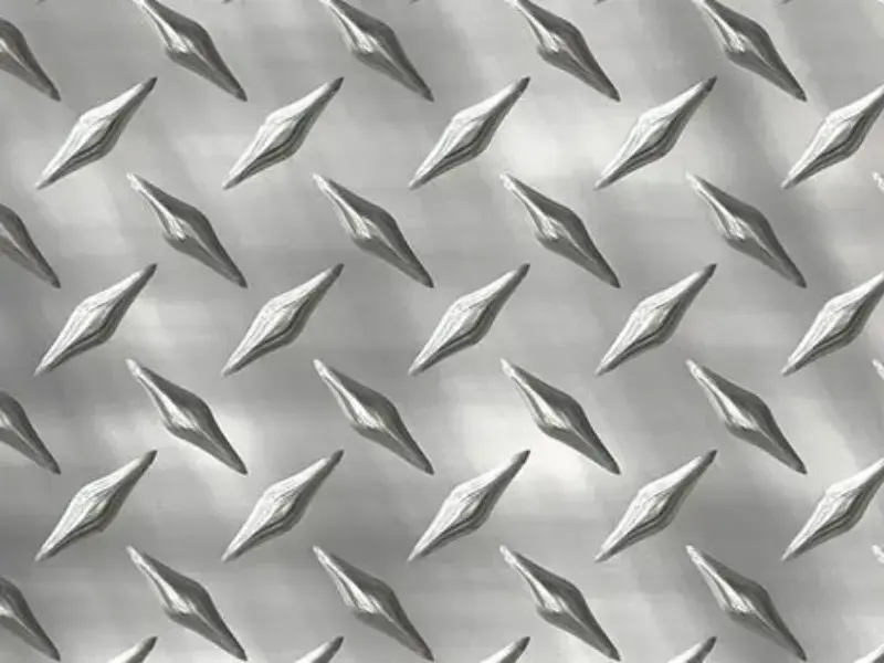 Lámina de Aluminio Diamantada