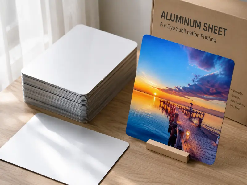 Lámina de Aluminio para Impresión por Sublimación de Tinta