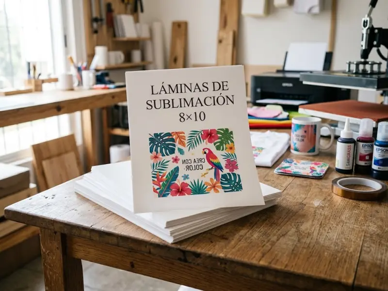 Láminas de Sublimación 8×10
