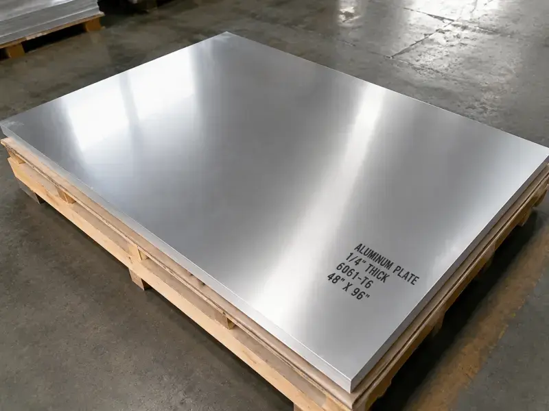 Placa de Aluminio 1/4