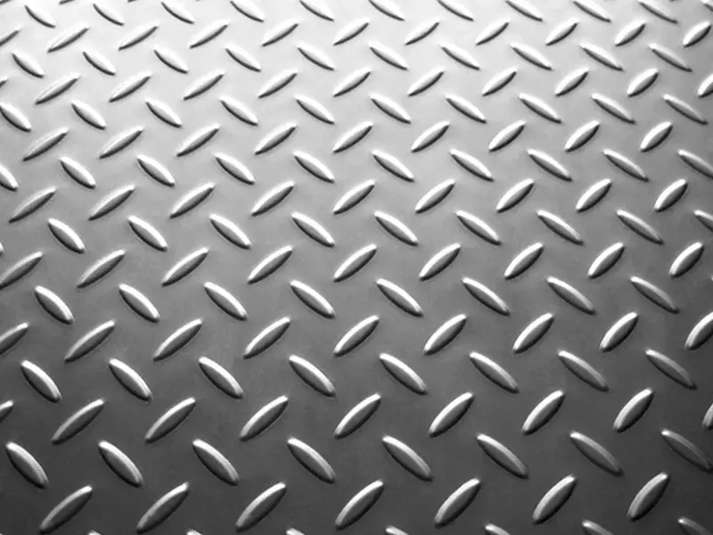 Placa de Aluminio Diamantada